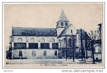 60 MOUY - L Eglise - Mouy