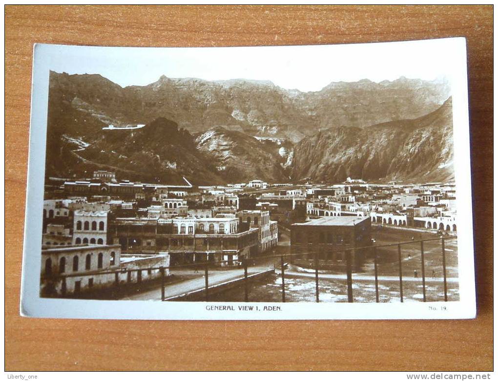 ADEN : GENERAL VIEW / Anno 19?? ( Details Zie Foto ) !! - Yemen