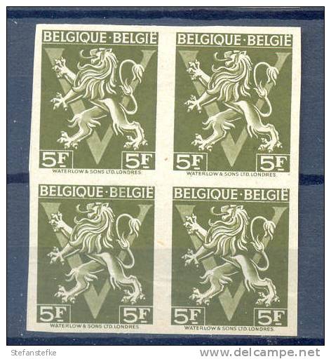 Belgie -  Belgique Ocb Nr : 688 (**)  MNH  ONGETAND (zie  Scan) NO GUM Petit Pli - 1941-1960