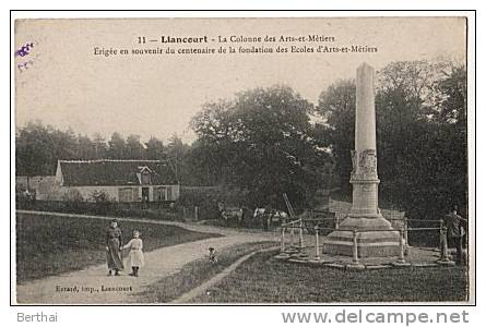 60 LIANCOURT - La Colonne Des Arts Et Metiers - Liancourt