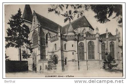 60 CLERMONT - L Eglise - Clermont