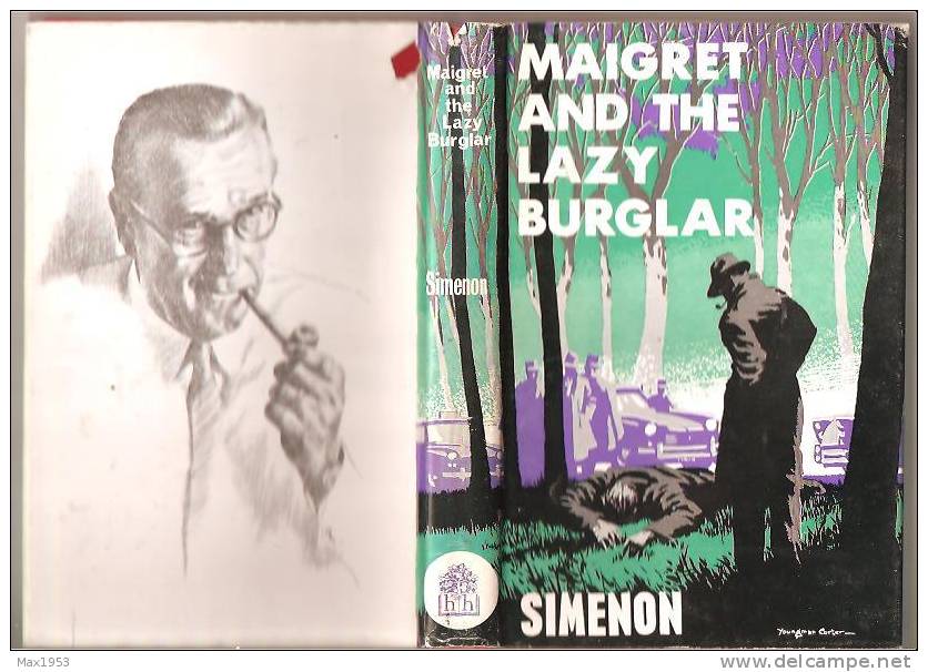 SIMENON  MAIGRET AND THE LAZY BURGLAR, Hamish Hamilton, London, 1963 - Simenon