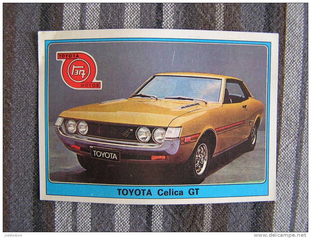 PANINI    Super Auto     TOYOTA CELICA GT  Sticker N° 179 - Edition Française