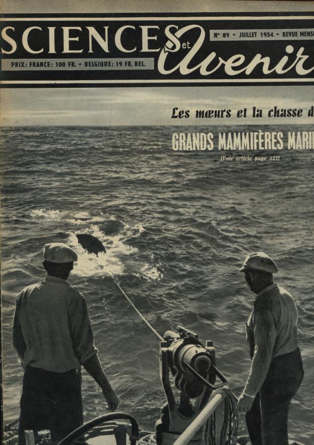 Science & Avenir N° 89 07/54  Monde Végétal Acier Crête Cosmique Vivipares Centrales Atomiques Mammifères Marins - Science