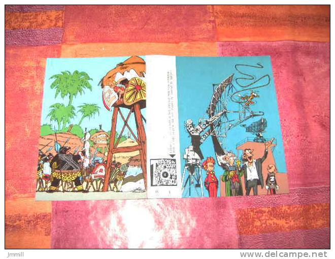 Supplement Trésors Du Journal Spirou N° 2451 2 Cartes Postales Dessinées Par Franquin - Spirou Magazine