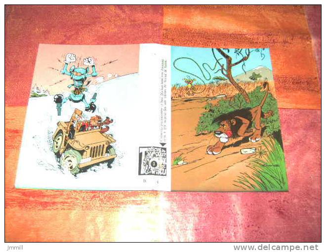 Supplement Trésors Du Journal Spirou N° 2450 2 Cartes Postales Dessinées Par Franquin - Spirou Magazine