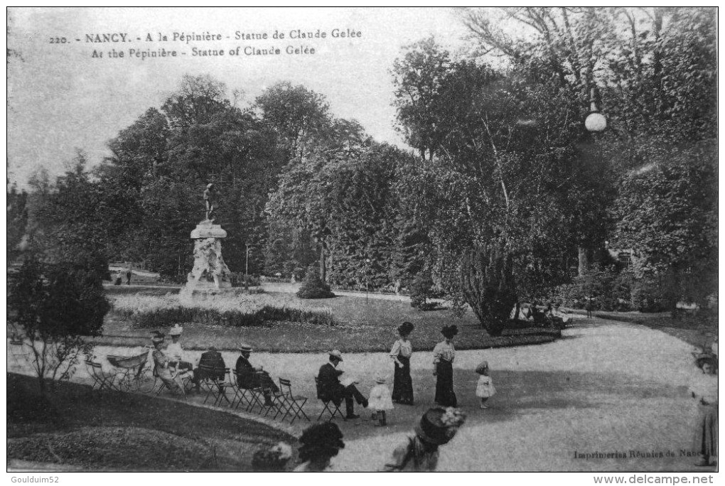 A La Pépinière, Statue De Claude Gelée - Nancy