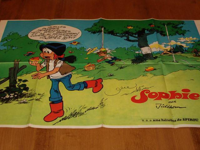 Poster Supplement à Spirou 2006 : Sophie De Jidehem - Sophie