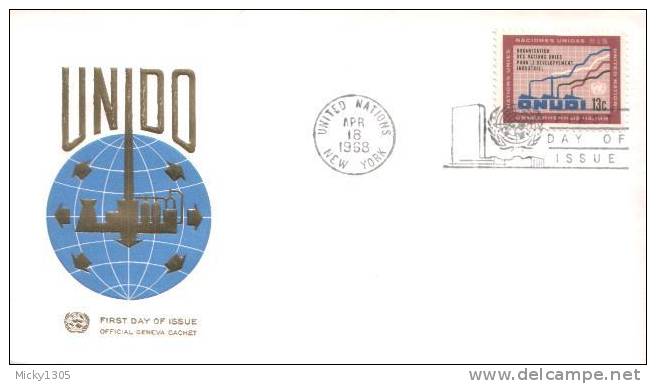 UN New York - FDC  (y304) - FDC