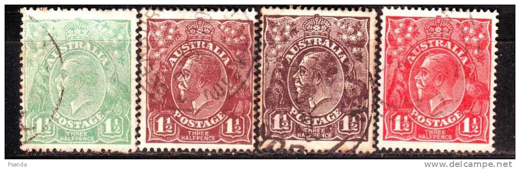 1914  Australia SC#  A4   Lot  4 - Usados