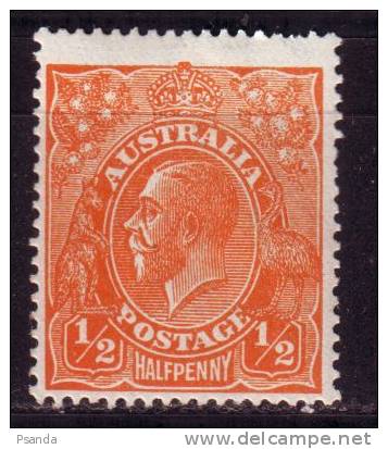 1914  Australia SC#  A4  20 MH * - Usati