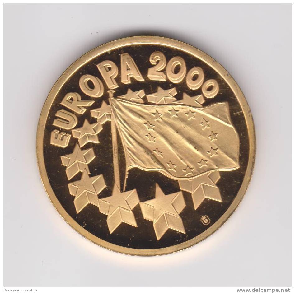 ALEMANIA  MEDALLA  SC/UNC  "EUROPA 2000"  DL-9642 - Andere & Zonder Classificatie