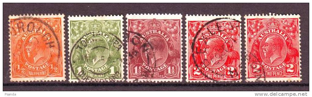 1926  Australia SC#  A4 Lot - Gebraucht