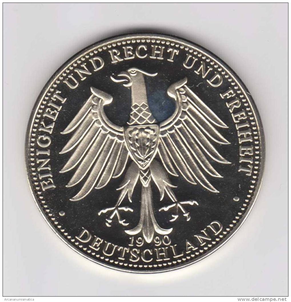 ALEMANIA  MEDALLA  SC/UNC  "BERLIN  9-NOV. 1989"  DL-9647 - Andere & Zonder Classificatie