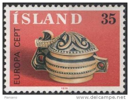 PIA - ISLANDA - 1976  :  Europa  (Yv 467-68) - Neufs