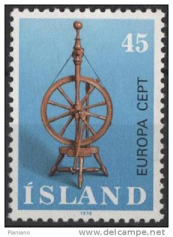 PIA - ISLANDA - 1976  :  Europa  (Yv 467-68) - Neufs