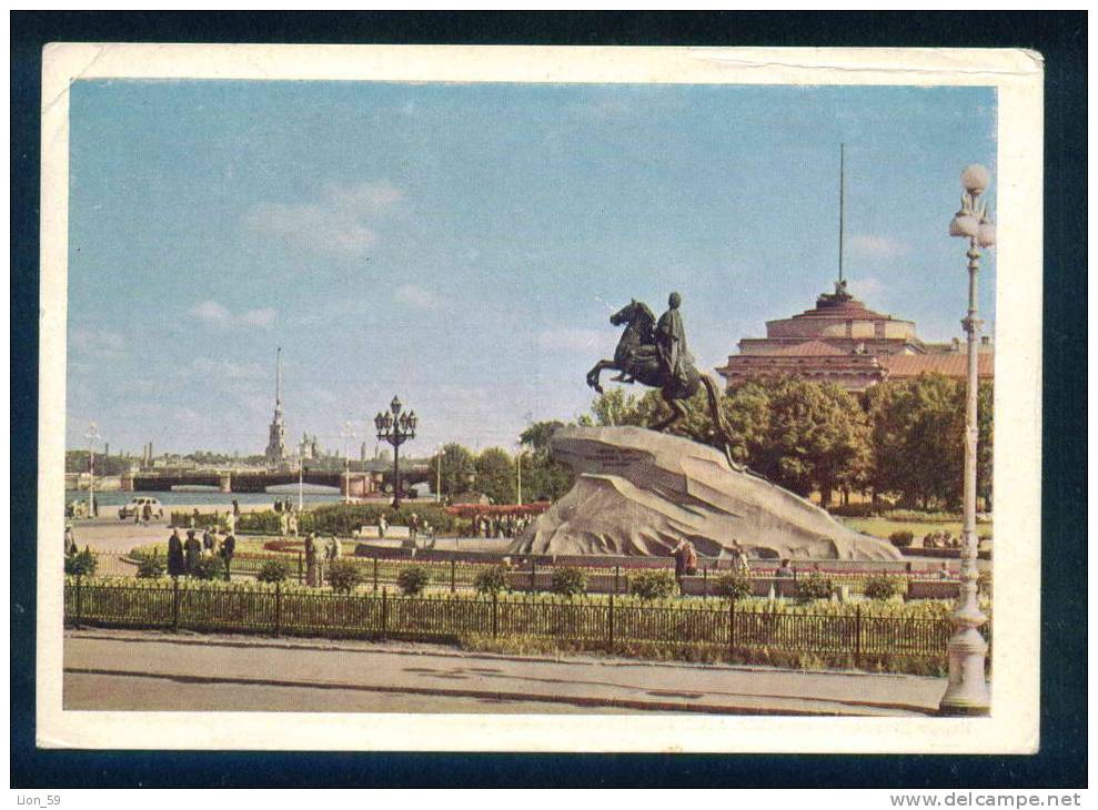 90578 / MINT  1965 Entiers Postaux LENINGRAD Stationery - Decembrists Square - Russia Russie Russland Rusland - 1960-69