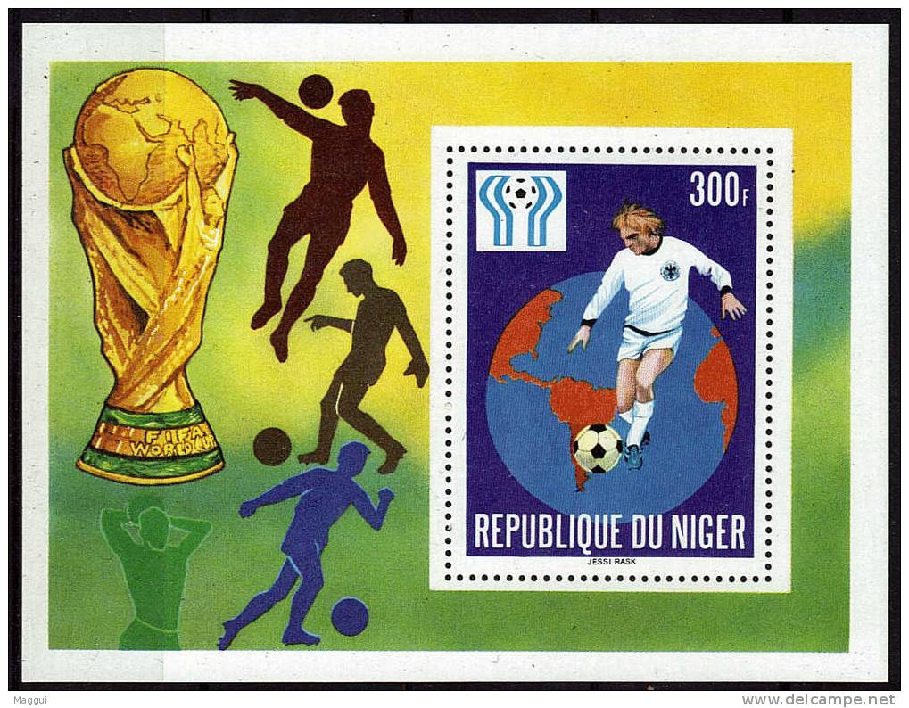 NIGER  BF 21 * *    Cup 1978    Football  Fussball Soccer - 1978 – Argentine