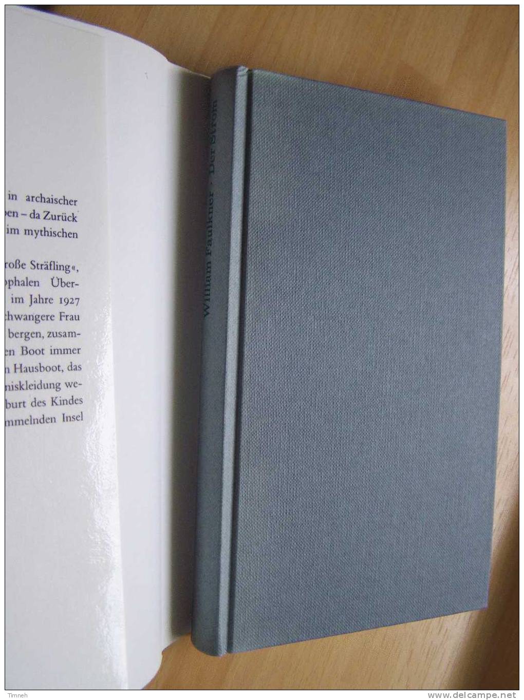 WIlliam FAULKNER-Der Strom-Fisher Bibliothek-1978-Uberumschlag-jaquette- - Autores Internacionales