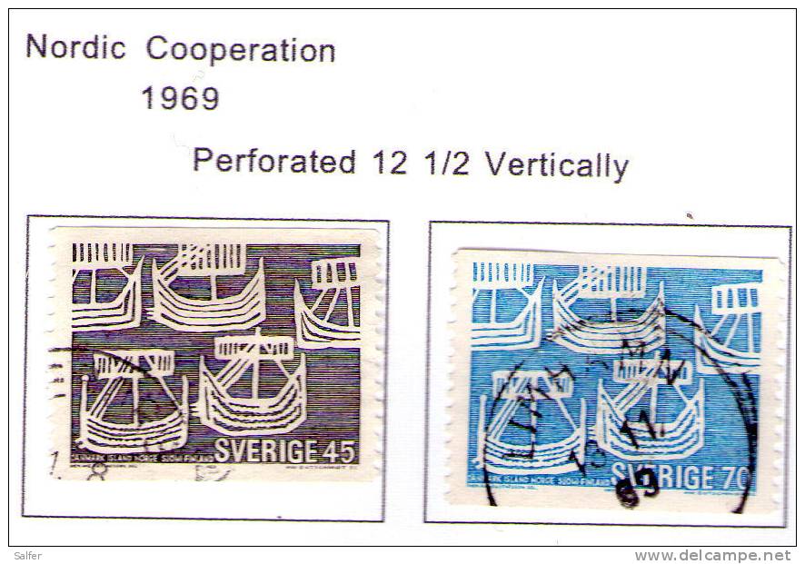 SCHWEDEN / SWEDEN / SVEZIA 1969 Europa CEPT Gest. / Used / Usati - Used Stamps