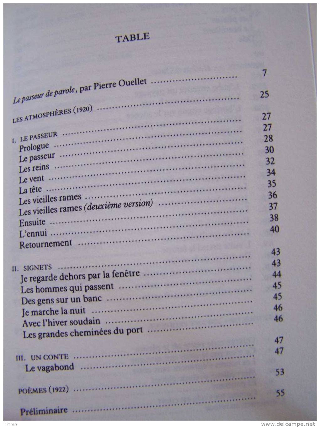 N°112.Les Atmosphères Poëmes Et Autres Textes-Jean-Aubert Loranger-1992 Orphée La Différence-MONTREAL - Autores Franceses