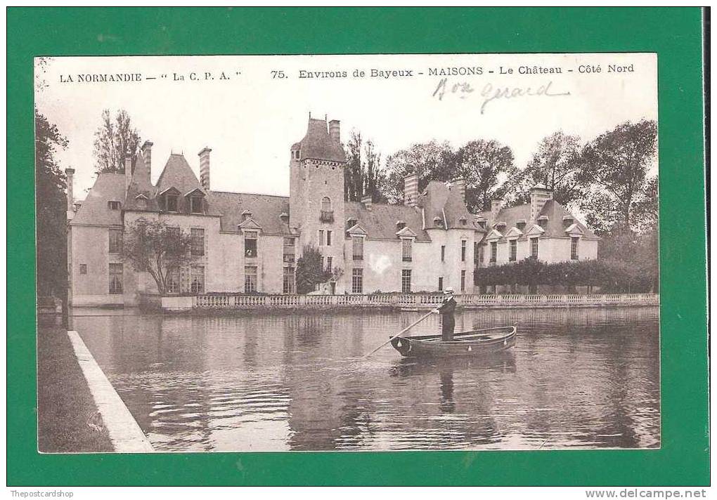 CPA 14 LA NORMANDIE CLA CPA No.75 ENVIRONS DE BAYEUX MAISONS  MORE FRANCE LISTED @ 1 EURO OR LESS - Bayeux