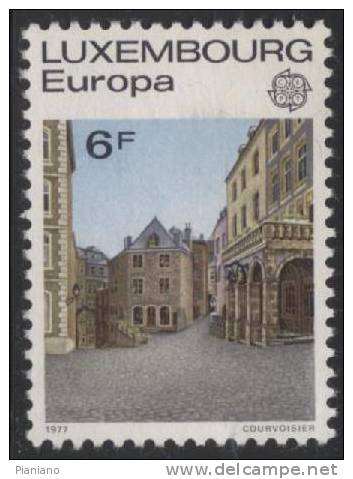 PIA - LUSSEMBURGO  - 1977 : Europa - Vedute Della Città Di Lussemburgo -  (Yv 895-96) - Neufs