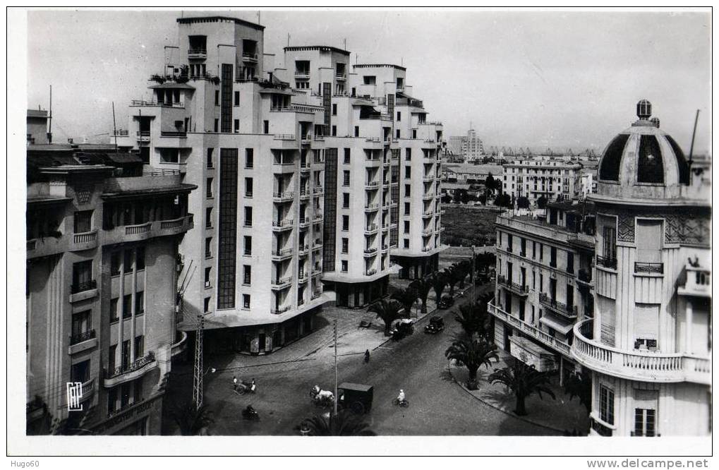 CASABLANCA - Avenue Poeymirau Vers Le Port - Casablanca