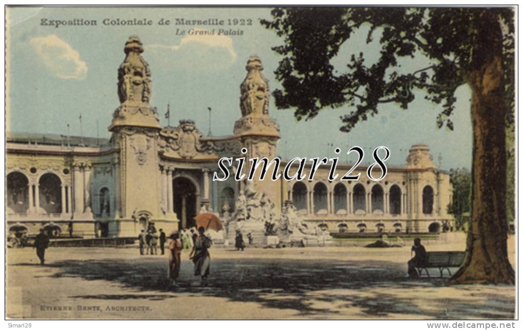 BANANIA - CARTE POSTALE - EXPOSITION COLONIALE DE MARSEILLE 1922 ( C P De Carnet ) - Chocolat