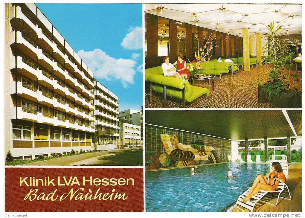 TOP!! BAD NAUHEIM * KLINIK LVA HESSEN * 1960 *!! - Bad Nauheim