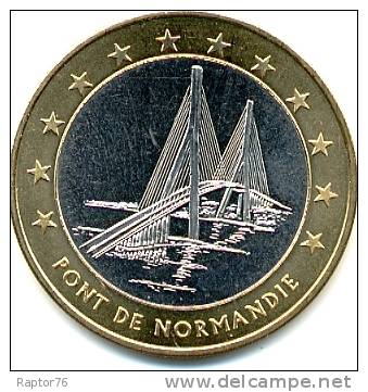 SUPERBE PIECE DE 10 EURO TEMPORAIRE DE LA VILLE DU HAVRE - France
