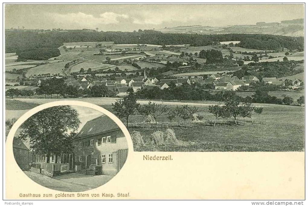 Schlüchtern - Niederzell, Gasthaus "Zum Goldenen Stern" - Schlüchtern