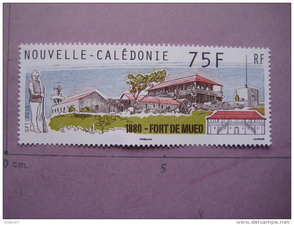 FRENCH NEW CALEDONIA NOUVELLE CALEDONIE 2010 MNH ARCHITECTURE MILITAIRE FORT MUEO - Nuovi