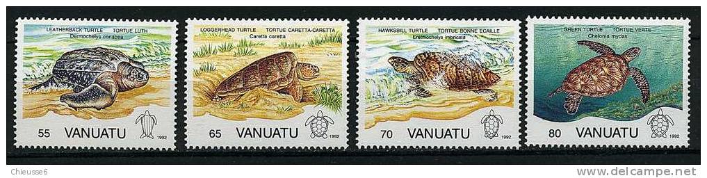 Vanuatu ** N° 899  à 902 - Les Tortues - Vanuatu (1980-...)