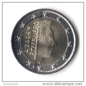 ** 2 EUROS LUXEMBOURG 2004 PIECE  NEUVE ** - Luxemburg