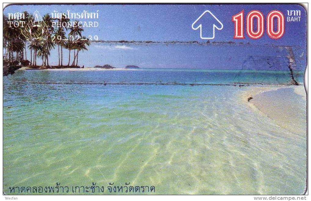 THAILANDE THE THAI BEACH 100 BAHT UT SUPERBE RARE - Thaïland