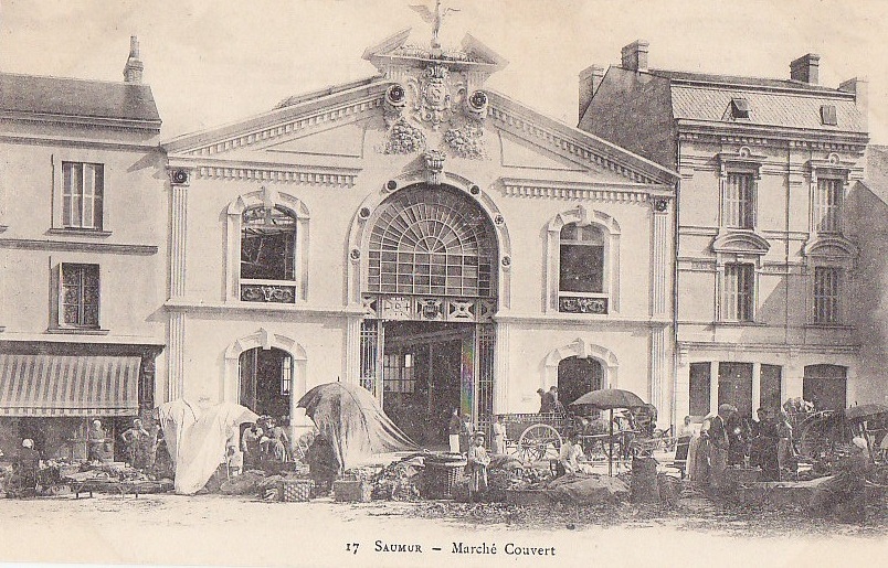 Commerces - Métiers - Halles - Marché De Saumur - Architecture - Markthallen