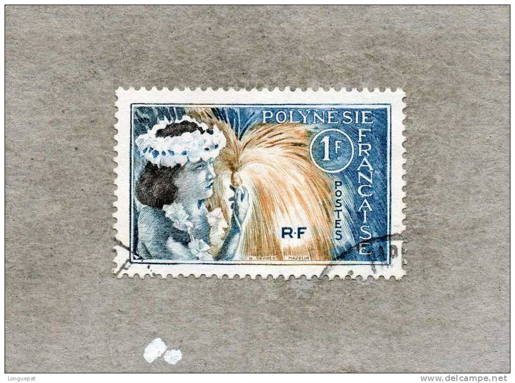 POLYNESIE Française : Danseuse Tahitienne - Used Stamps