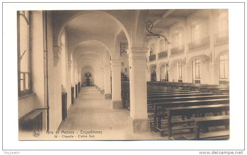 16  -  Erquelinnes  -   Arts Et Métiers  -  Chapelle , Cloitre Sud - Erquelinnes