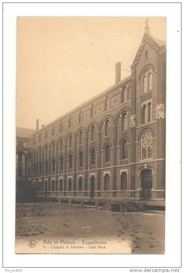 11  -  Erquelinnes  -   Arts Et Métiers  -   Chapelle Et Dortoirs, Côté Nord - Erquelinnes