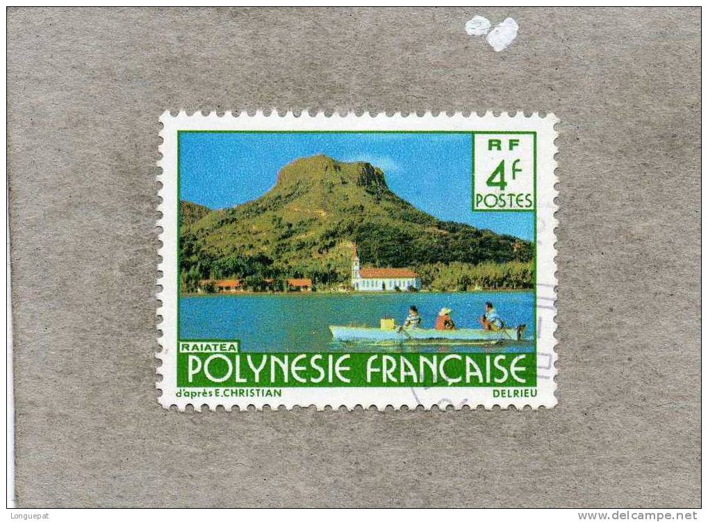 POLYNESIE Française : RAIATEA : Paysage De La Polynésie - - Used Stamps