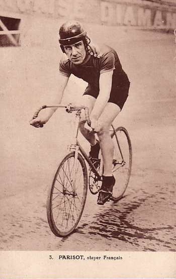 CPA CYCLISME  **  WIELRENNEN ** 3 PARISOT STAYER FRANCAIS - Cyclisme