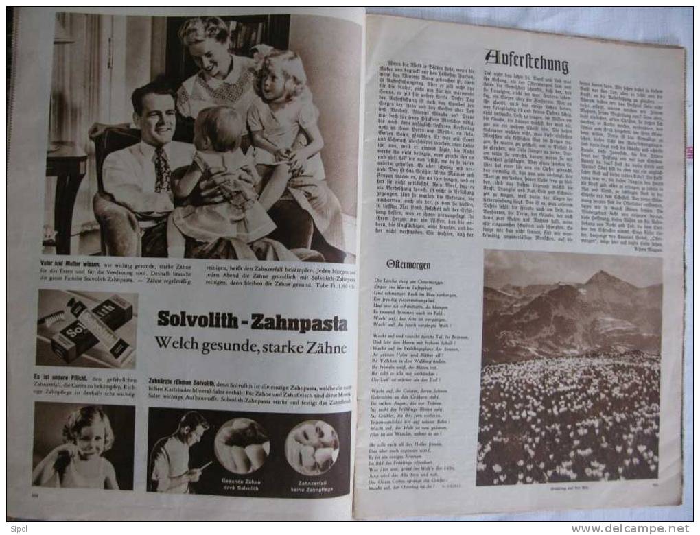 Ringiers Unterhaltungs-Blättert " Das Gelbe Heft " 24 März 1951 Nr 12 Der Osterhase = Supplément En Français - Hobby & Sammeln
