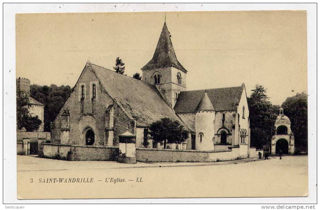 Q20 - SAINT-WANDRILLE - L'église - Saint-Wandrille-Rançon