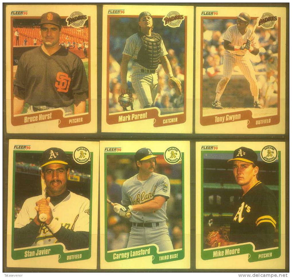 TRADING CARDS LOT 001 BASEBALL - Lotes