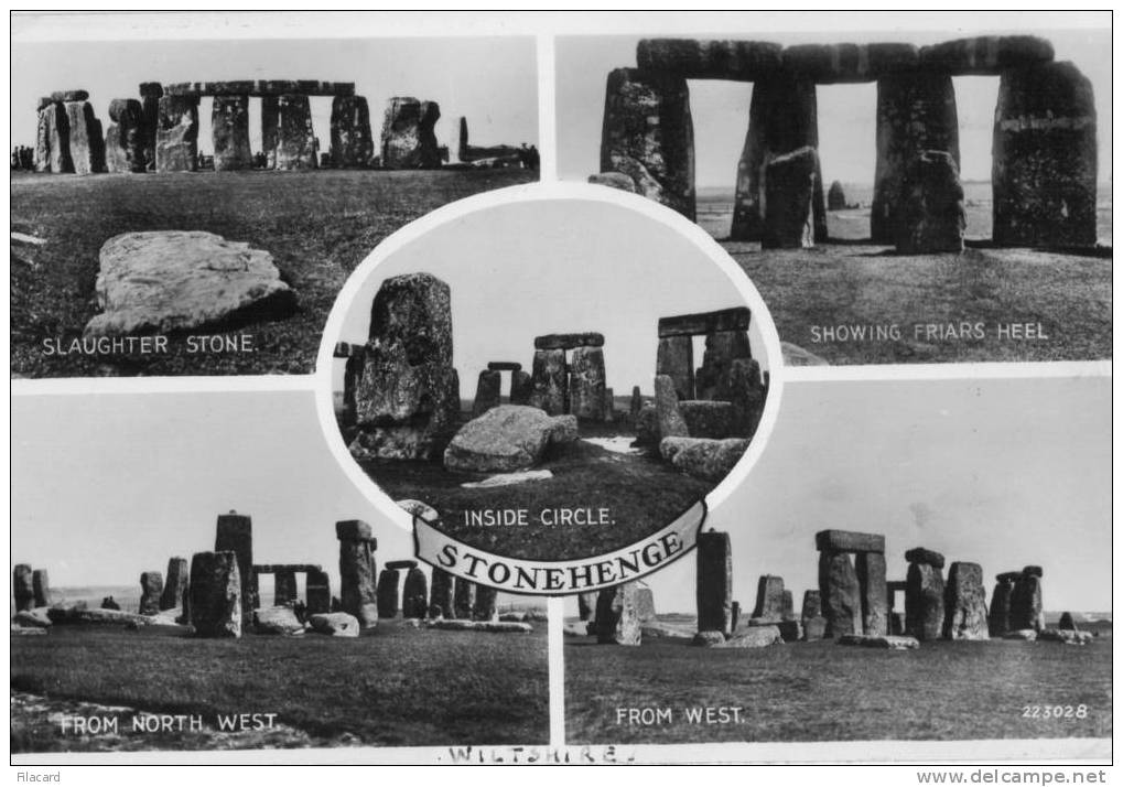 10916    Regno  Unito  Stonehenge  VG  1957 - Stonehenge