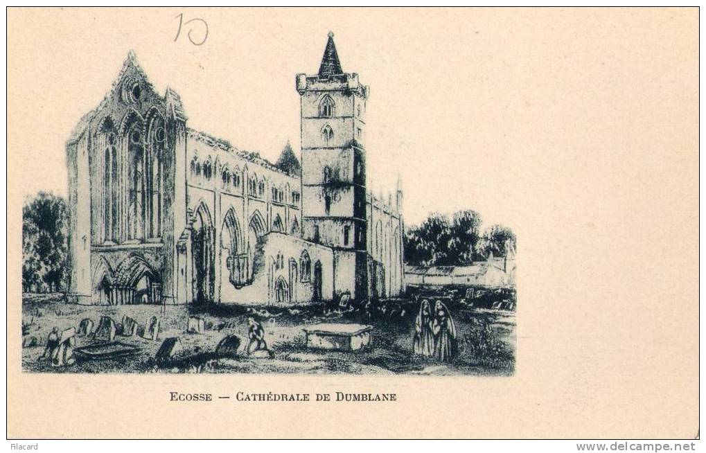 10917   Regno  Unito  Scozia  Ecosse  Cathedrale  De  Dumblane  NV  (scritta) - Stirlingshire