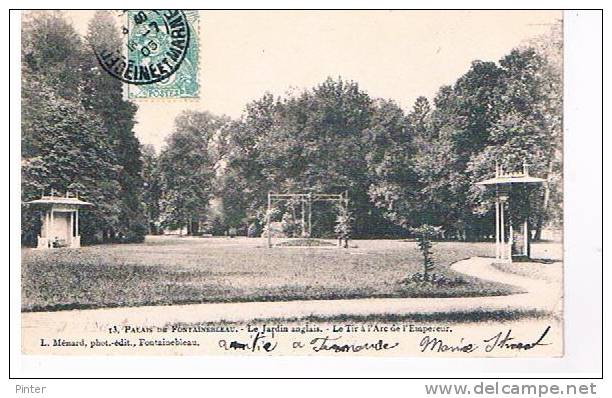 Le TIR A L'ARC De L'Empereur - Palais De Fontainebleau - Le Jardin Anglais - Archery