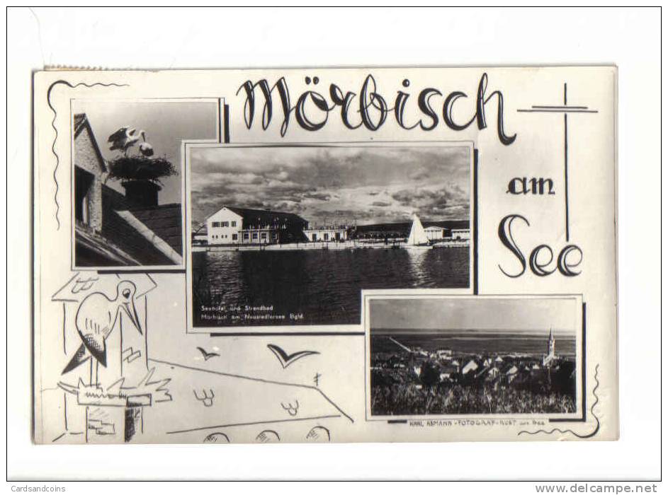 Mörbisch Mit Seehotel 1961 - Nettes Motiv - Autres & Non Classés