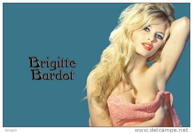 E-10zc/Bb11^^  Actress  Brigitte Bardot , ( Postal Stationery , Articles Postaux ) - Schauspieler